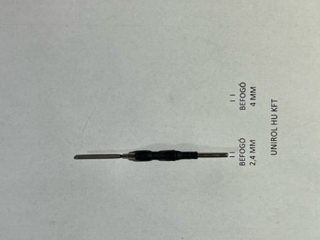 Kés elektróda, Monopoláris elektróda, Spatula elektróda, 2,4mm, rövid